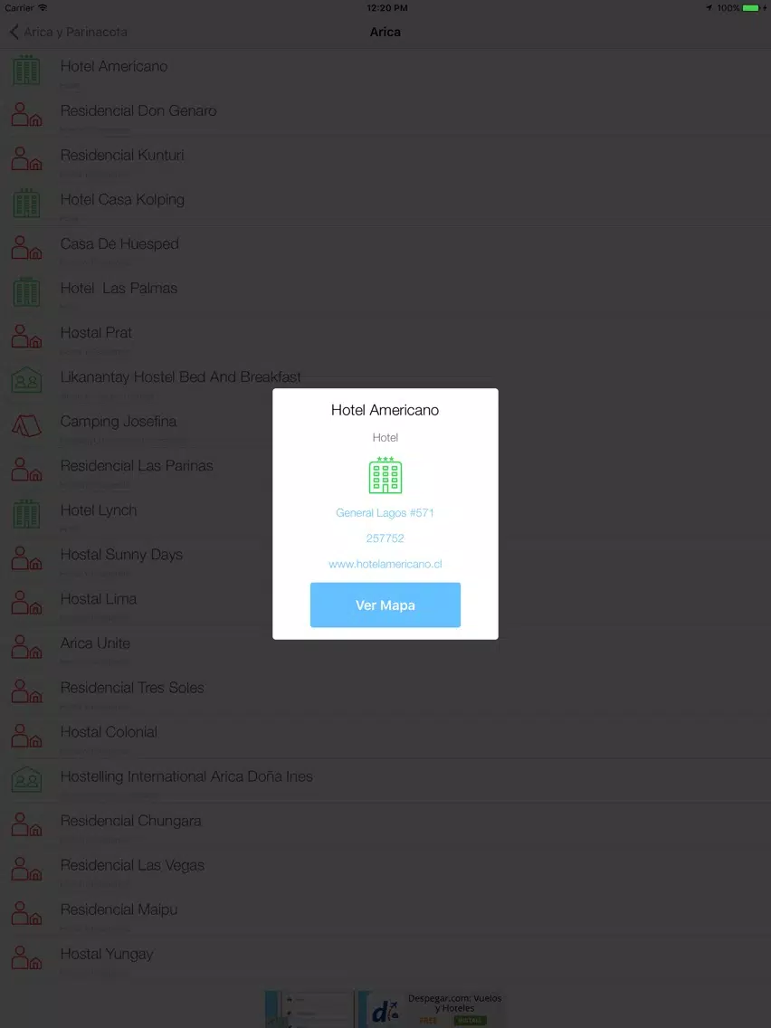 Alojamientos iPad  스크린샷