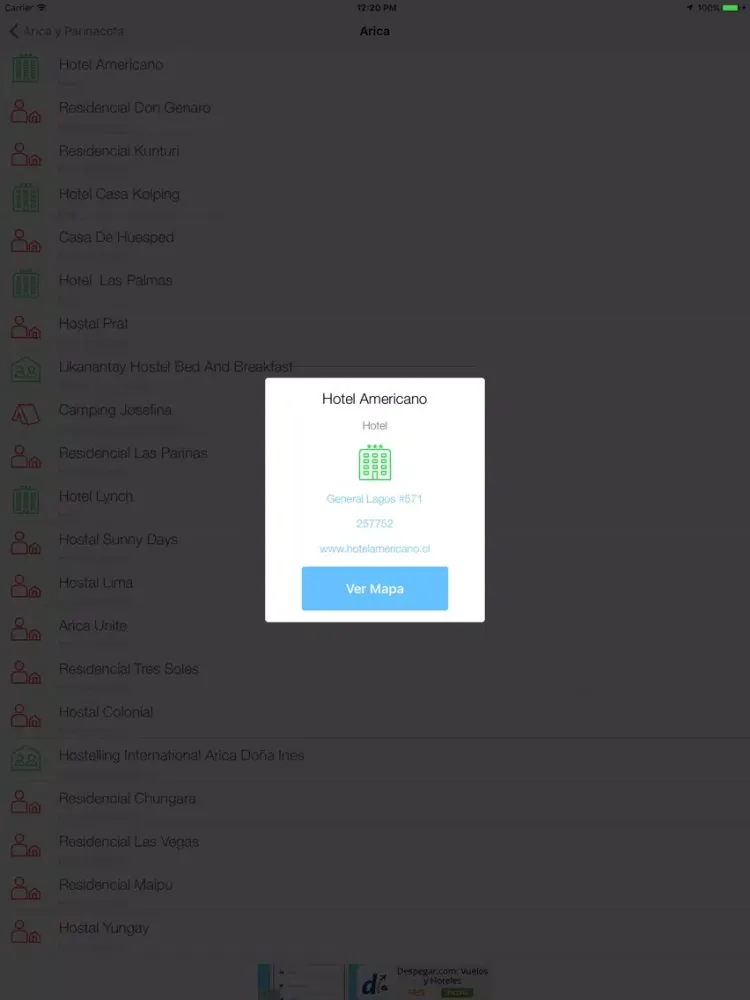 Alojamientos iPad  স্ক্রিনশট