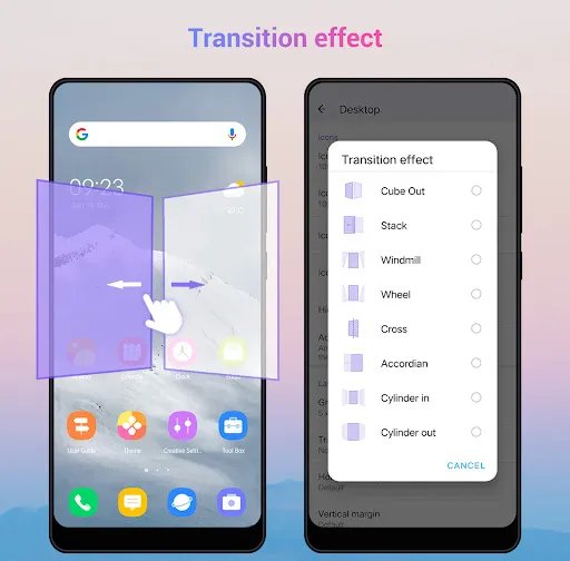 Tangkapan skrin Creative Launcher -Quick,Smart