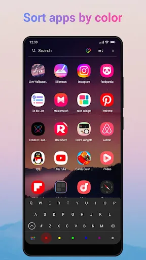 Tangkapan skrin Creative Launcher -Quick,Smart