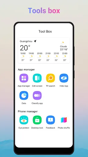 Tangkapan skrin Creative Launcher -Quick,Smart