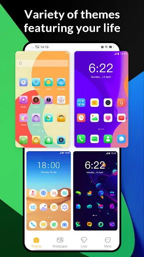 ภาพหน้าจอของ X Launcher - Model x launcher
