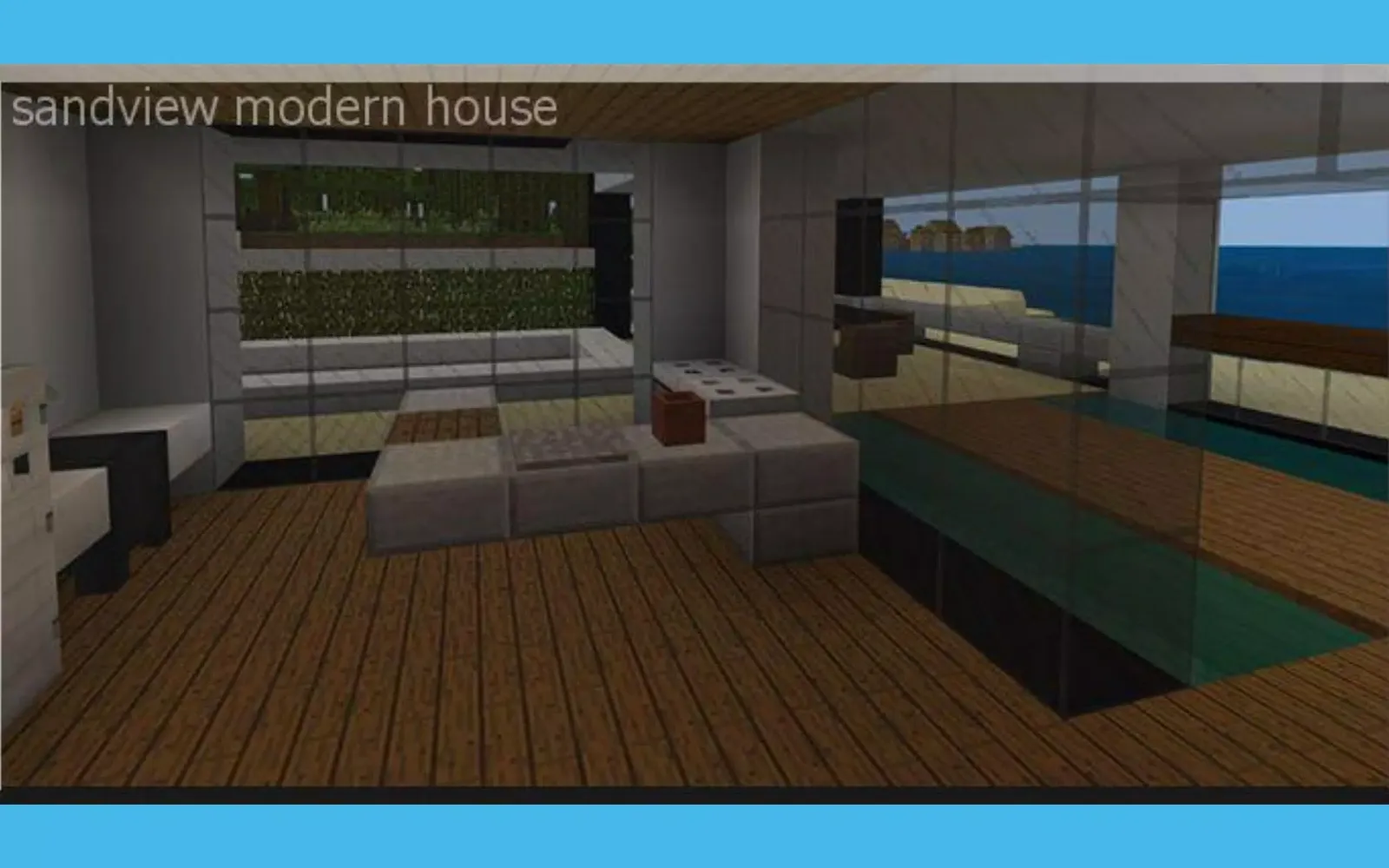 Modern House - creative map for mcpe स्क्रीनशॉट