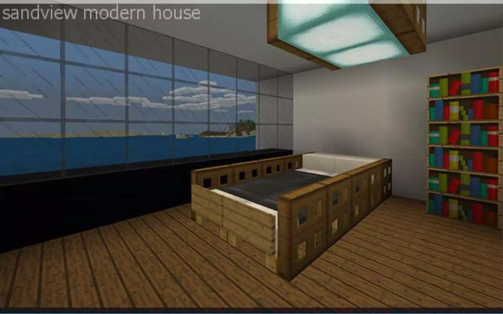 Modern House - creative map for mcpe स्क्रीनशॉट