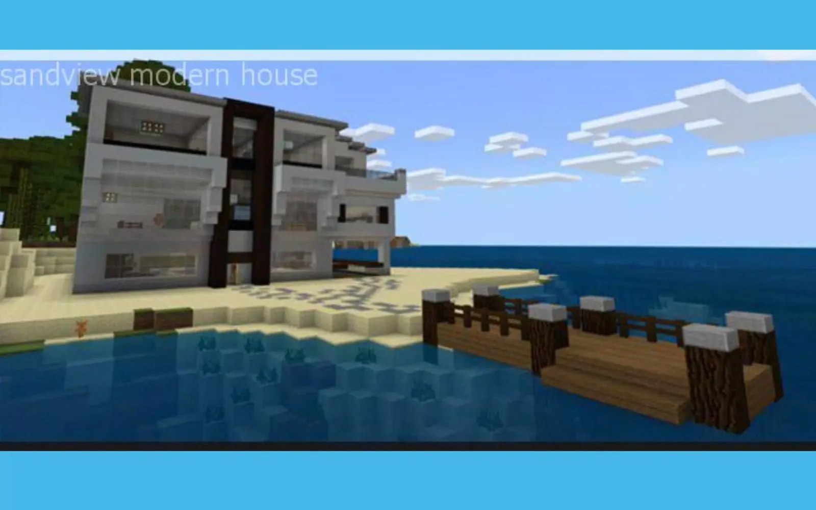 Modern House - creative map for mcpe स्क्रीनशॉट