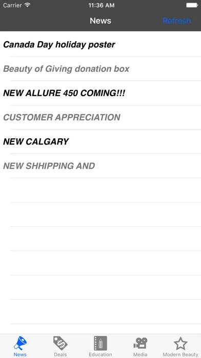 Modern Beauty Supplies Mobile Screenshots