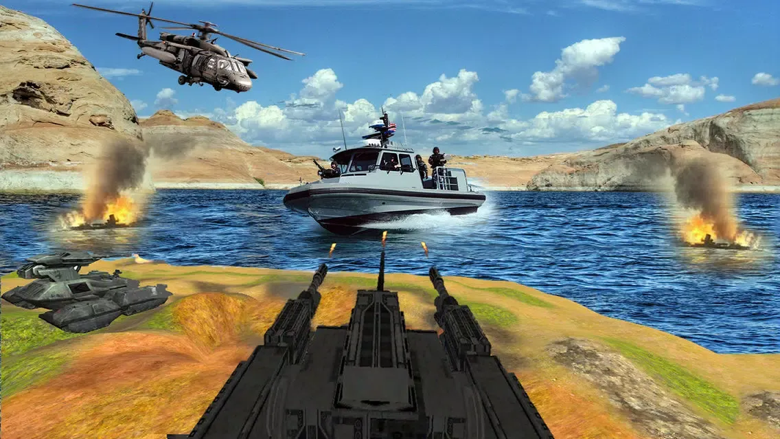 Modern World Warship Combat 3D Screenshots
