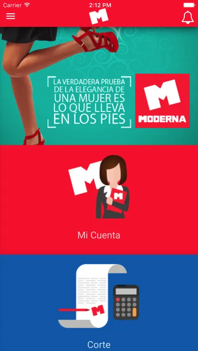 Ảnh chụp màn hình của Distribuidores Moderna