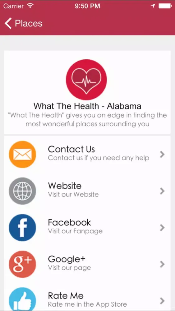 What The Health - Alabama應用截圖