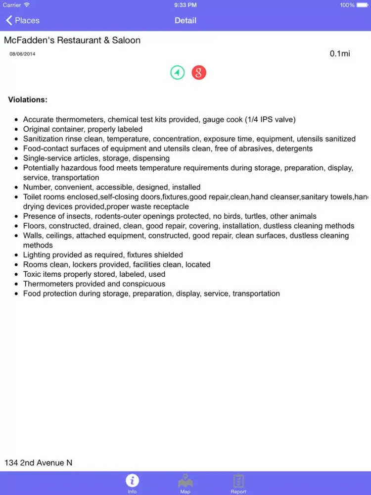 Capturas de pantalla de What The Health, TN iPad 