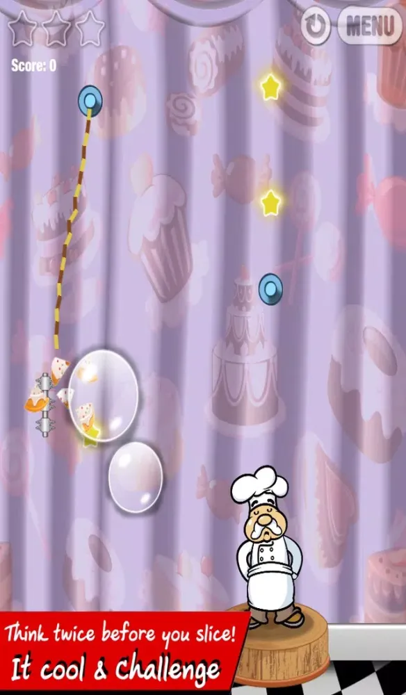 Cut The Donuts yummy : Slice rope to bake bakery cooking Chef应用截图