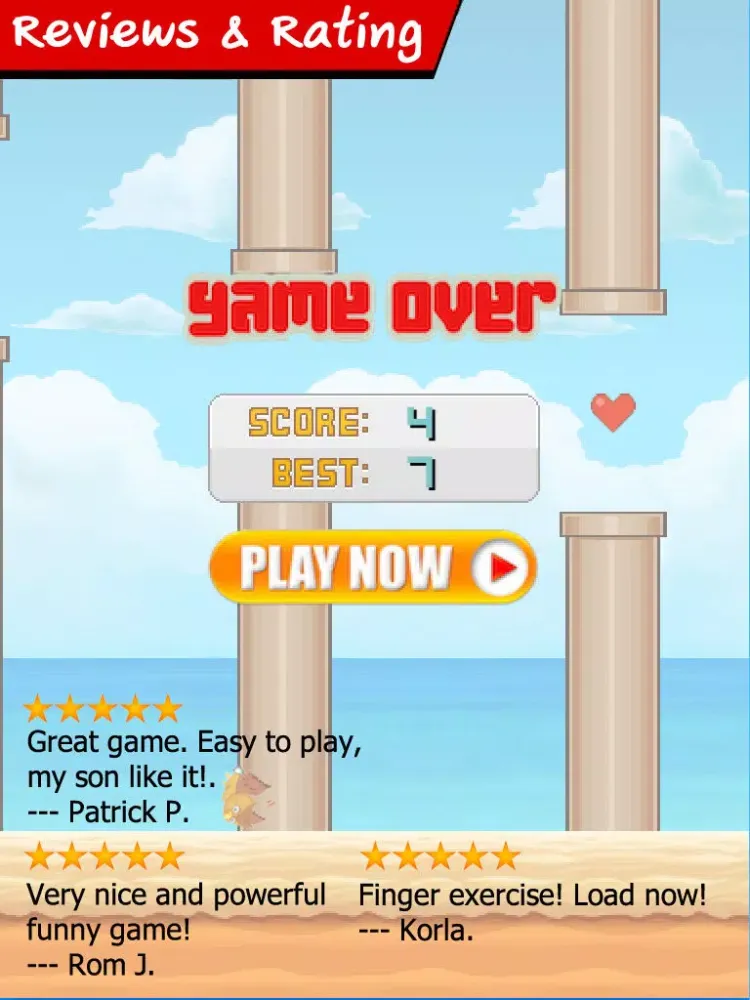 Cute Owl flappy rocket tiny bird - Tap flap flap and fly bird game iPad  Screenshots