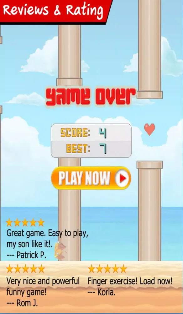 Cute Owl flappy rocket tiny bird - Tap flap flap and fly bird game Screenshots