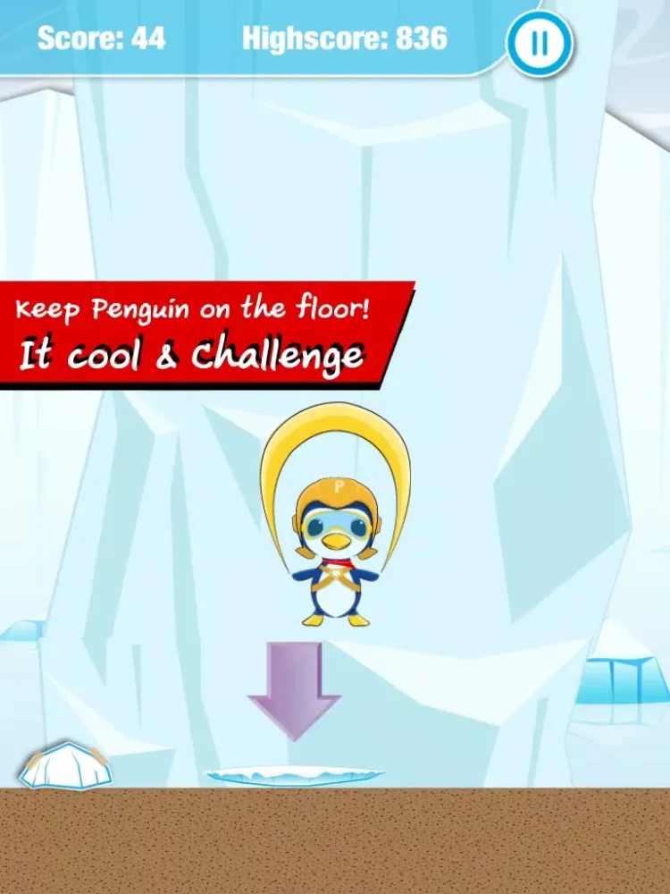Penguin Jump Race : Learn to Fly Run Games iPad 应用截图