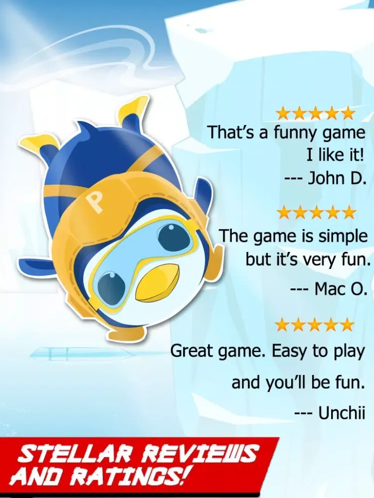 Penguin Jump Race : Learn to Fly Run Games iPad 应用截图