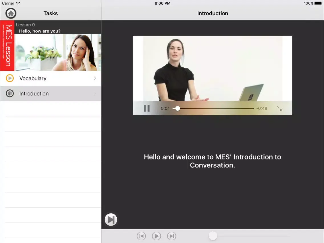 Capturas de pantalla de Real English First Step iPad 