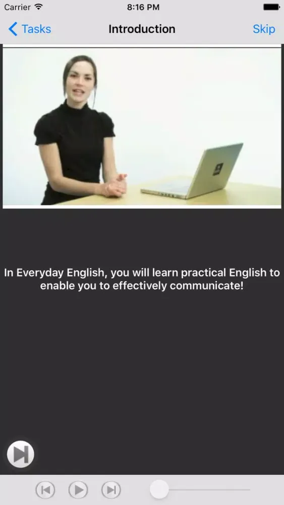 Tangkapan layar Real English Making Friends
