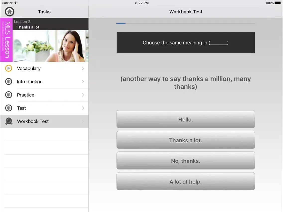 ภาพหน้าจอของ Real English Shopping & Dining iPad 