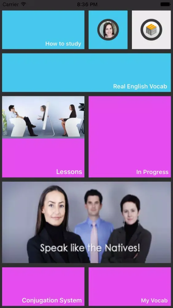 ภาพหน้าจอของ Real English Shopping & Dining