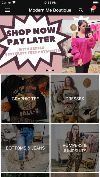 Captures d'écran de Modern Me Boutique