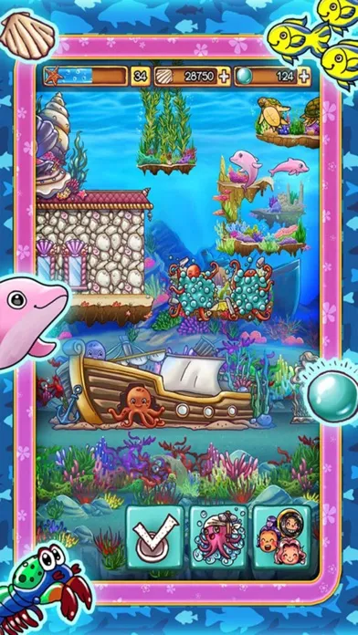 Capturas de pantalla de Aquarium Island: Build kingdoms of ocean life