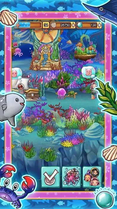Capturas de pantalla de Aquarium Island: Build kingdoms of ocean life