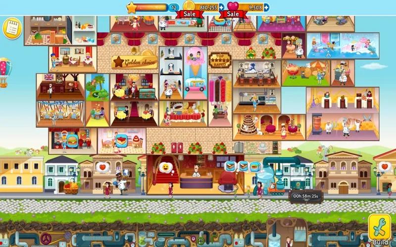 Restaurant Island: The Fun Family Game! Manage your staff & expand your gourmet paradise! Screenshots