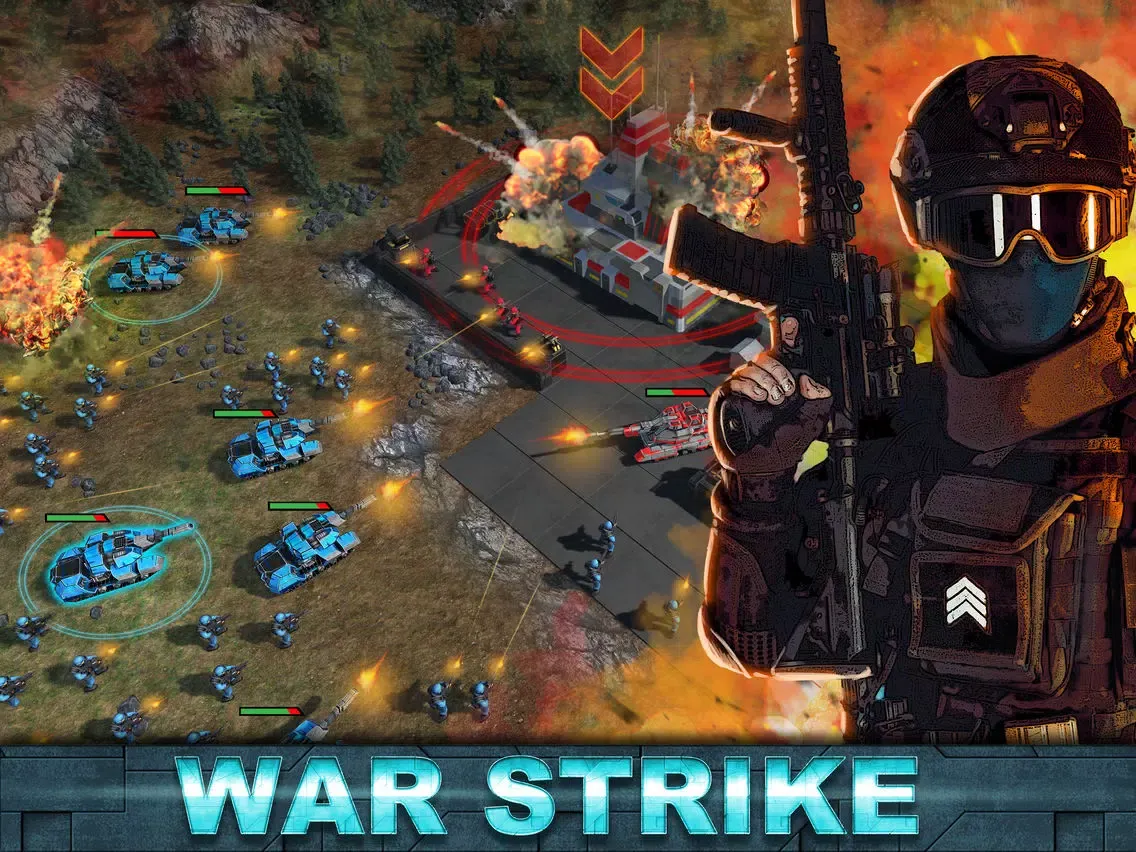ภาพหน้าจอของ War Strike Pro - land of battles iPad 
