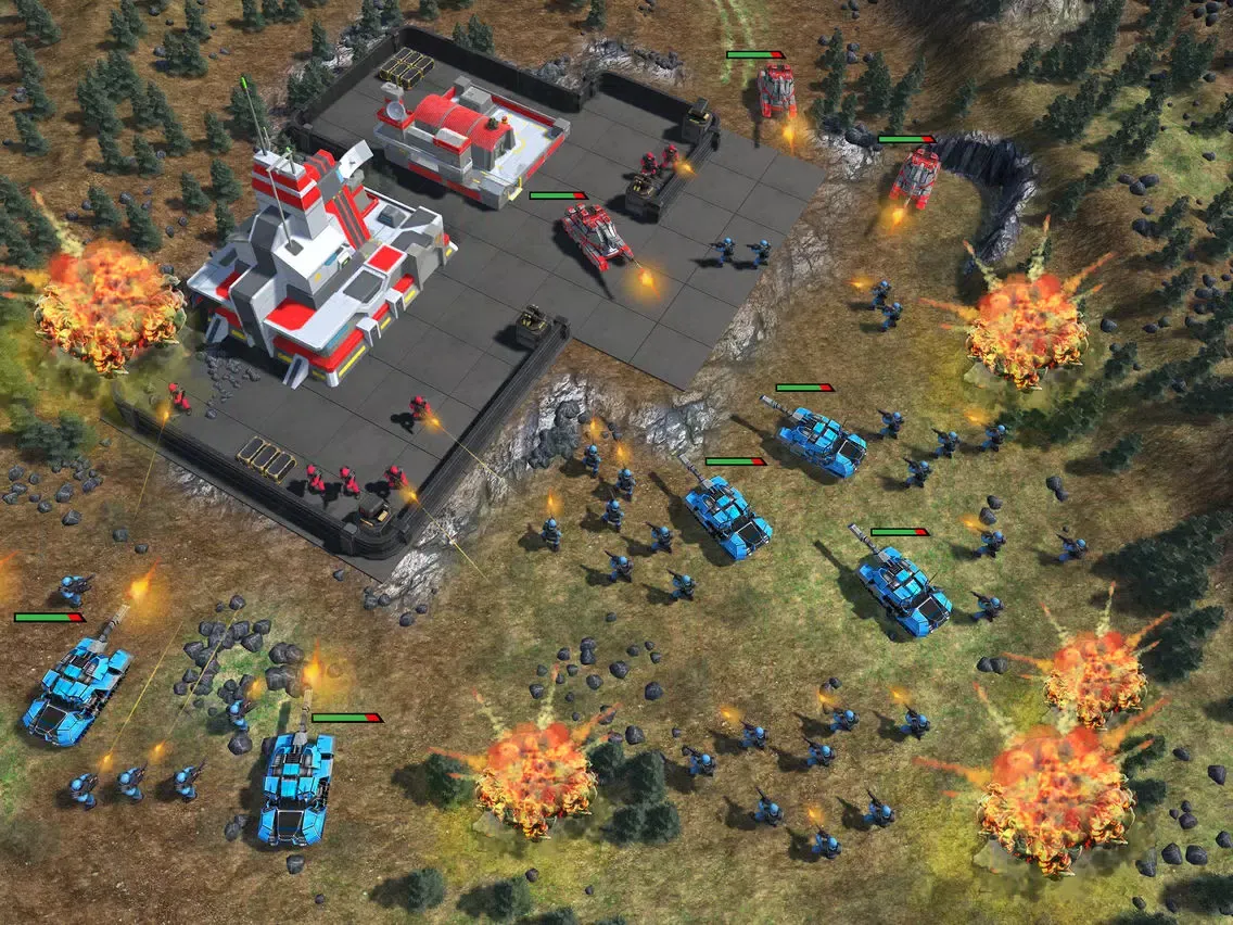 ภาพหน้าจอของ War Strike Pro - land of battles iPad 