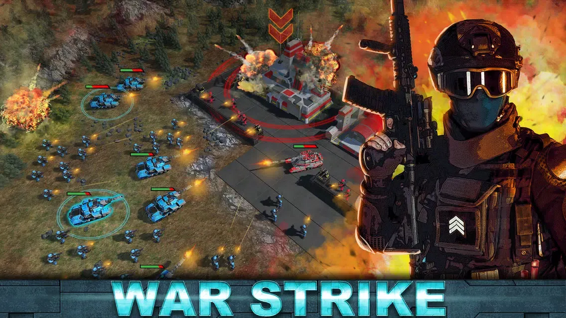 ภาพหน้าจอของ War Strike Pro - land of battles