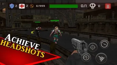 Скриншоты Zombie City Shoot Battle 3D:Classic Shoot Zombie FPS Game