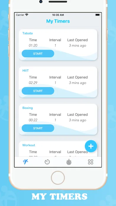 HIIT Timer: Timer for workouts Screenshots