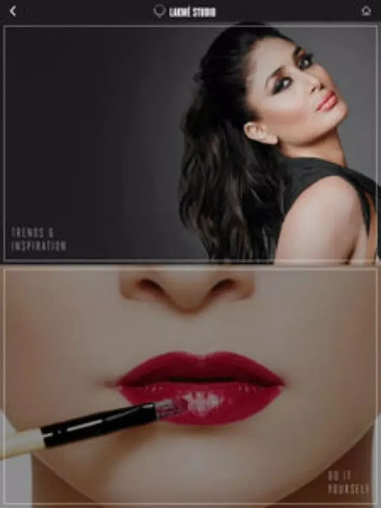 ภาพหน้าจอของ Lakme Makeup Pro iPad 