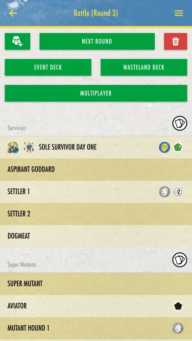 Screenshot di Fallout Miniatures