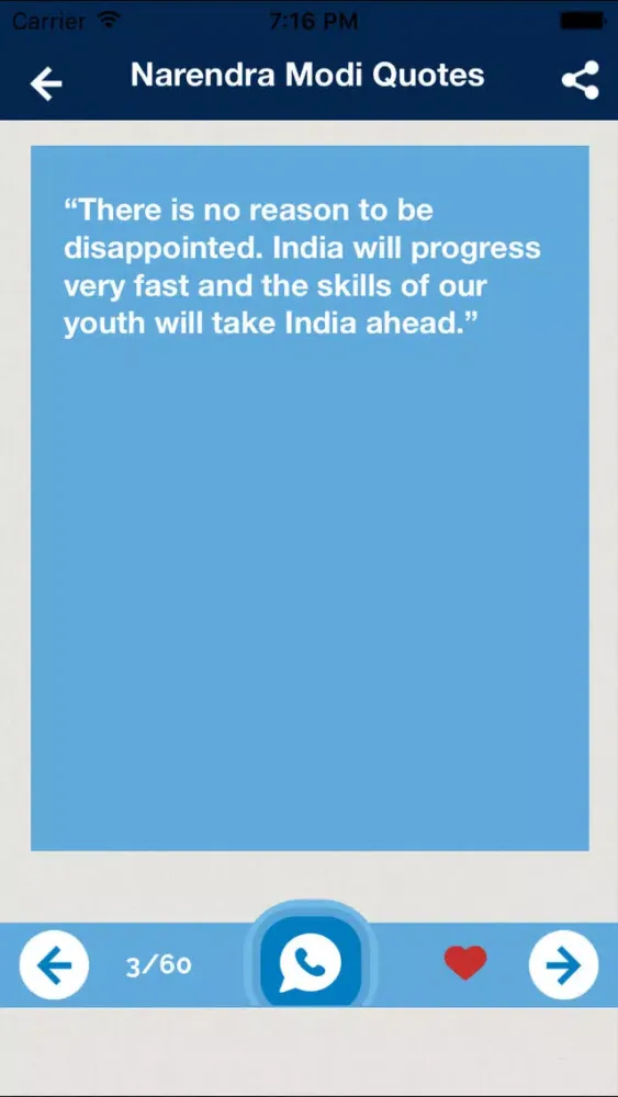 Quotes & Biography of Narendra Modi Screenshots