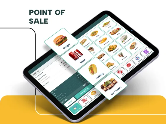 ภาพหน้าจอของ Modisoft Point of Sale (POS) iPad 