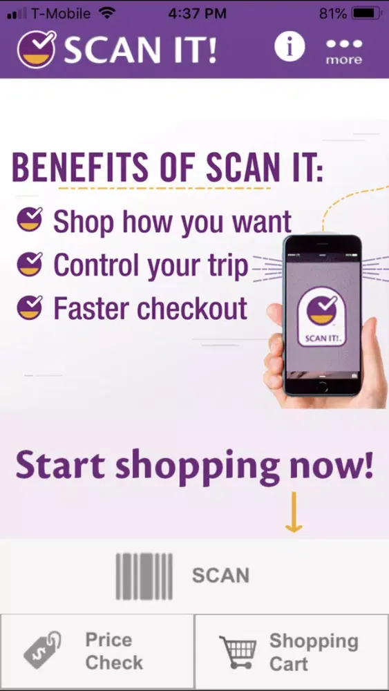 Tangkapan layar Heirloom SCAN IT! Mobile