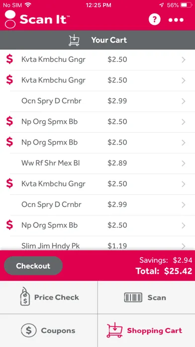 Stop & Shop SCAN IT! Mobile Screenshots