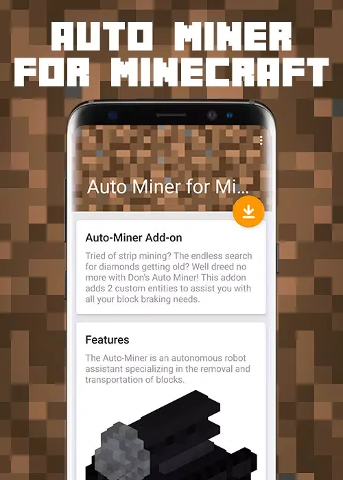 Zrzuty ekranu Auto Miner for Minecraft