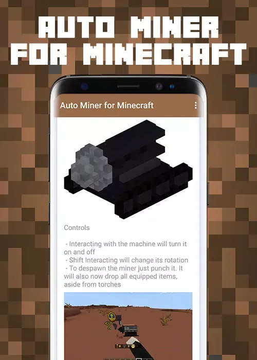 Zrzuty ekranu Auto Miner for Minecraft
