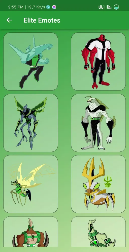 Mod Ben Ten with Aliens Heroes Screenshots