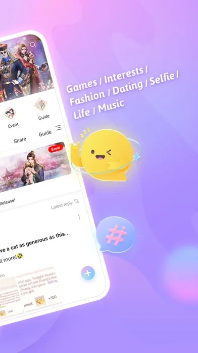 Capturas de tela do Bonbon - Gaming Community