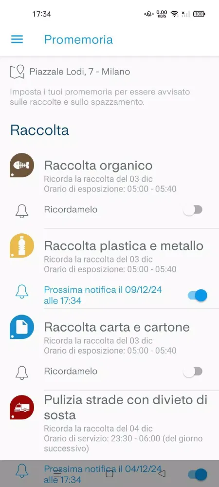 PULIamo Screenshots
