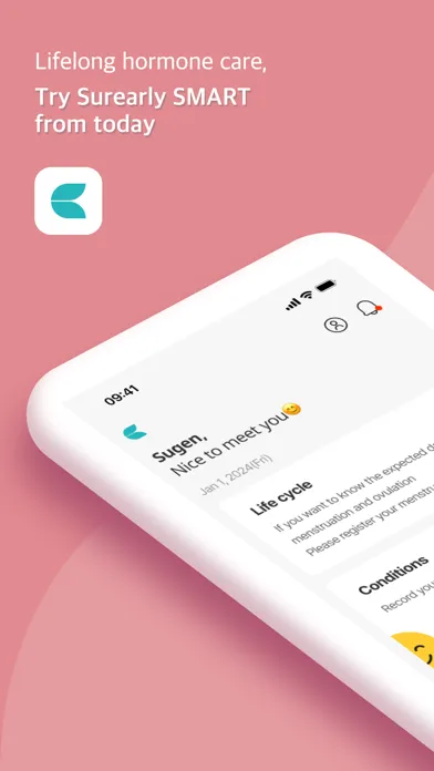 Screenshot di Surearly SMART - Hormone care