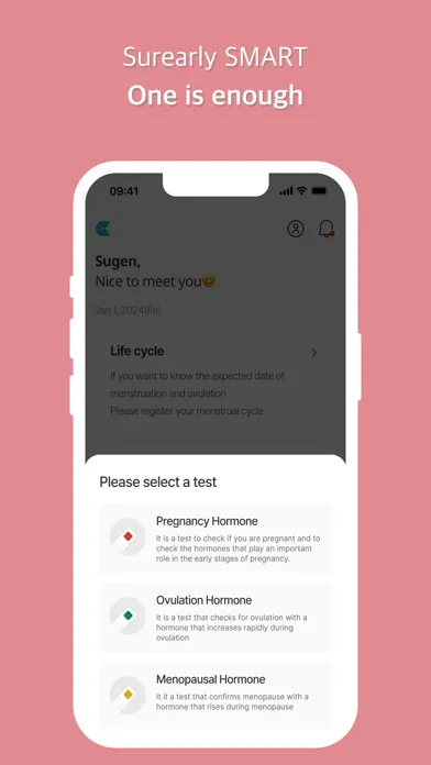 Screenshot di Surearly SMART - Hormone care