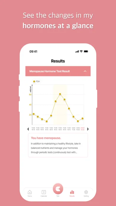 Screenshot di Surearly SMART - Hormone care