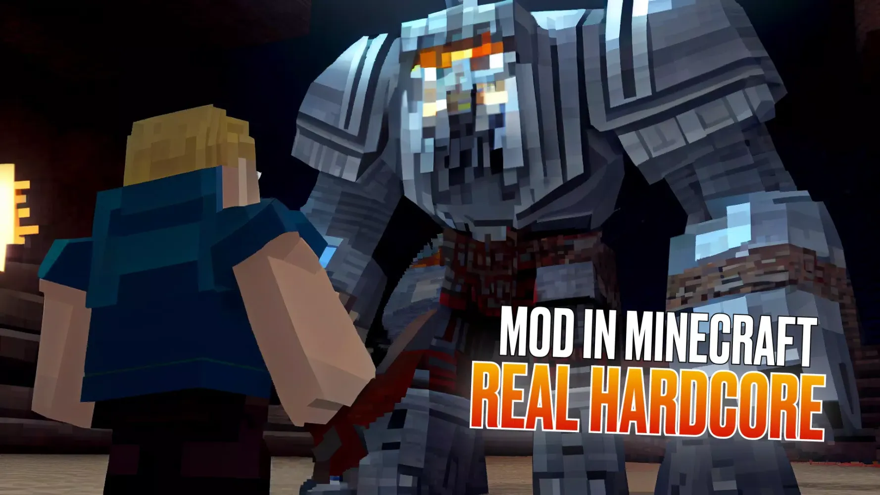 Screenshot di Hardcore Mod in Minecraft 2025