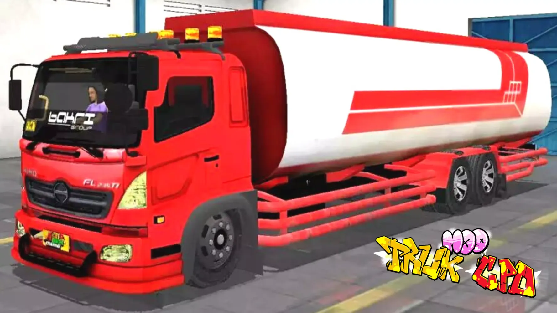 تصاویر Mod Bussid Truk Tangki CPO