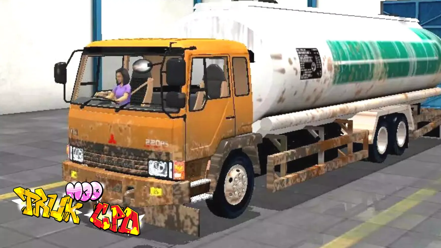 تصاویر Mod Bussid Truk Tangki CPO