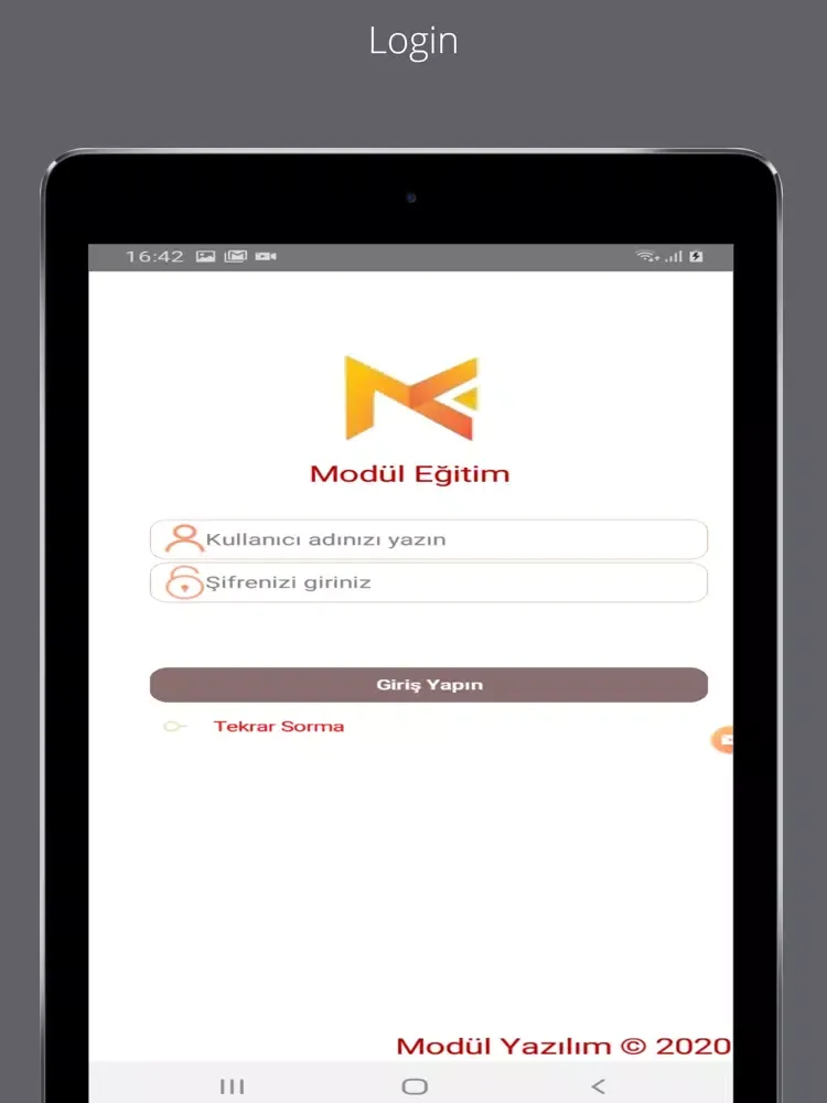 Modül Akademi iPad  Ekran Görüntüleri